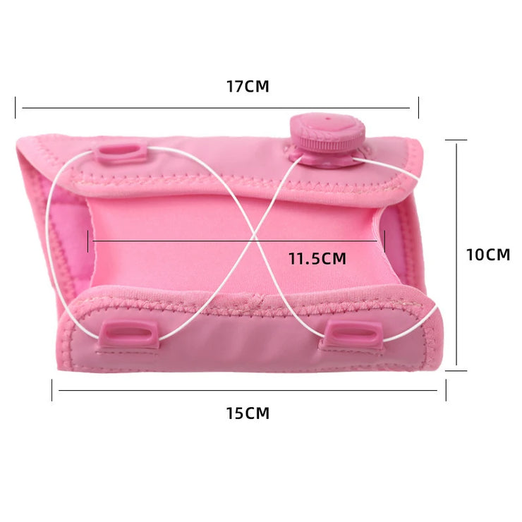 Sports Wrist Strap Fitness Wrist Strap For Fixed Sprain Knob Aluminum Strip Support Brace Fits The Curvature Of The Palm