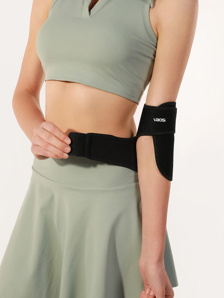 1 Piece Adjustable Neoprene Elbow Support Brace - Comfortable Sports Fitness Protector for Men and Women