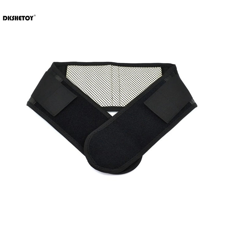 Adjustable waist support wraps providing stability and comfort for lower back pain relief.