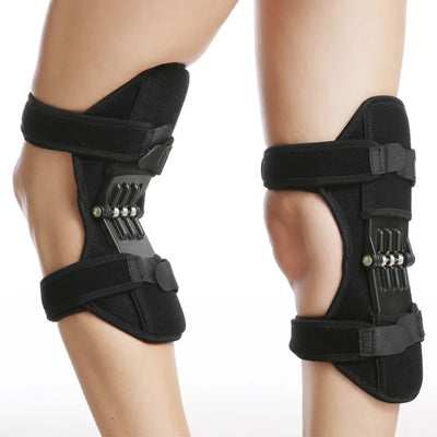 Knee Protection Joint Support Booster Power Knee Pads Powerful Rebound Spring Force Sports Support Reduces Soreness Arthritis
