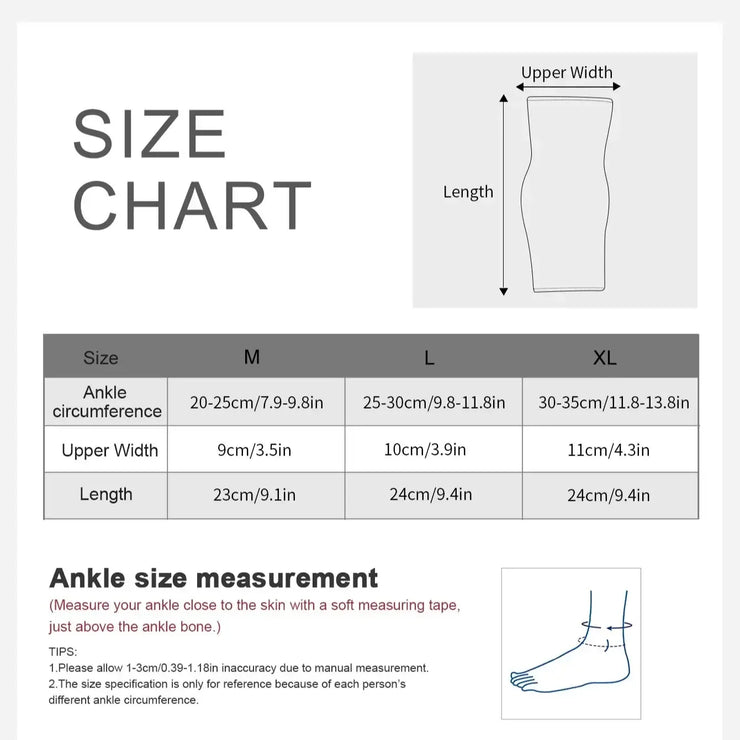 1PC Pressurized Bandage Ankle Protector Sport Anklet Support Foot Strap Nylon Knitted Elastic Ankle Brace Gym Basketball Running