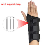 Adjustable wrist splint bander