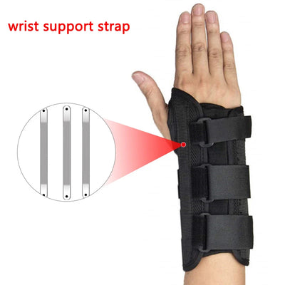 Adjustable wrist splint bander