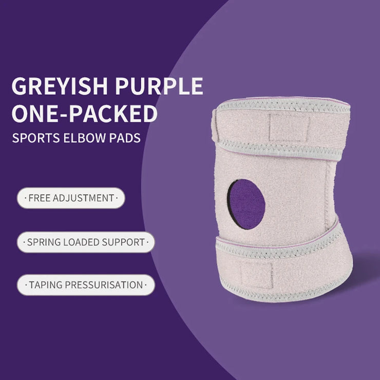 1Pcs Elbow Support Gym Sport Elbow Protective Pad Elastic Sleeve Elbow Brace Absorb Sweat Sport Basketball Volleyball Tennis Arm