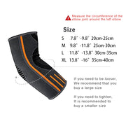 1 PCS Elbow Support Elastic Gym Sport Elbow Protective Pads Men Absorb Sweat Sports Elbow Pads Basketball Arm Sleeve Elbow Brace