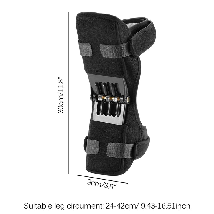 Knee Protection Joint Support Booster Power Knee Pads Powerful Rebound Spring Force Sports Support Reduces Soreness Arthritis
