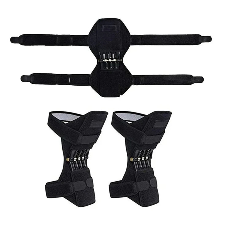 Knee Protection Joint Support Booster Power Knee Pads Powerful Rebound Spring Force Sports Support Reduces Soreness Arthritis