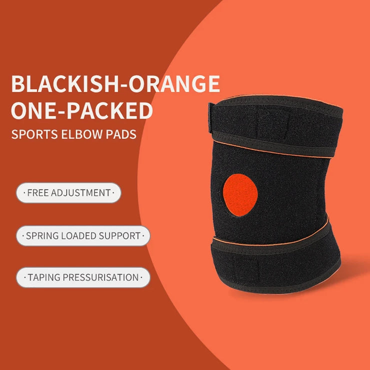 1Pcs Elbow Support Gym Sport Elbow Protective Pad Elastic Sleeve Elbow Brace Absorb Sweat Sport Basketball Volleyball Tennis Arm