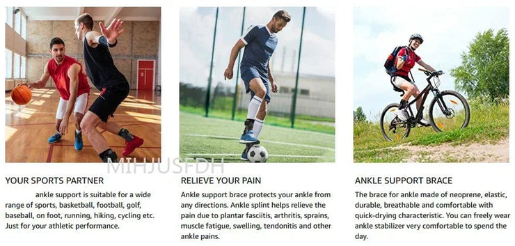 Ankle brace for sprained ankle