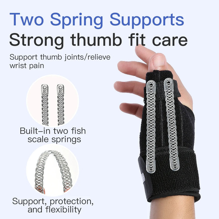 1PC Flexible Splint Wrist Thumb Support Brace for Tendonitis Arthritis Breathable Thumb Protector Guard Fits Right and Left Hand
