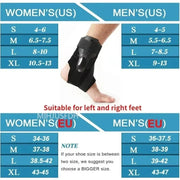 Ankle Brace for Sprained Ankle Support with Side Stabilizers for Men Women Ankle Splint Stabilizer Recovery Tendonitis Health